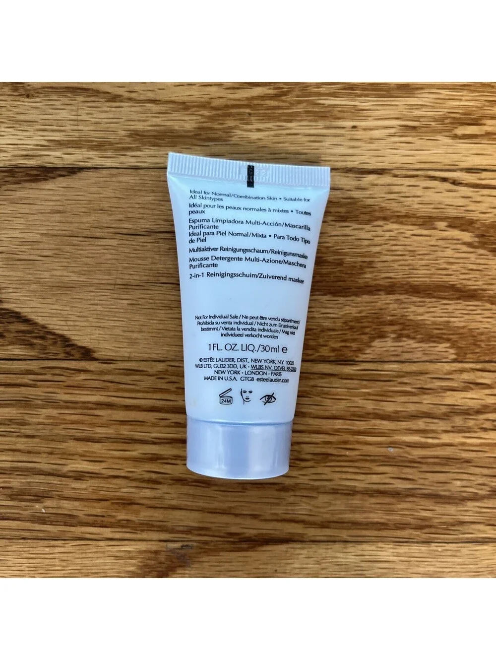 Estee Lauder Perfectly Clean Multi-Action Foam Cleanser Mask 1 Fl. Oz. Travel